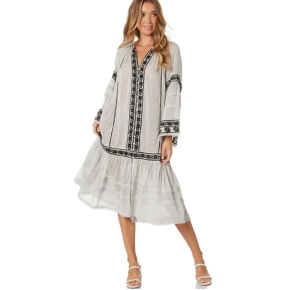 Free People Dresses & Skirts - NWT FREE PEOPLE Vagabond Maxi Top Tunic Dress